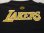 画像9: NBA LOS ANGELES LAKERS OVER PRINT T-SHIRT BLACK XL