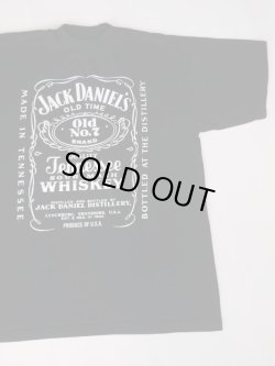 画像1: JACK DANIEL'S OLD No.7 BRAND TENNESSEE WHISKEY OFFICIAL T-SHIRT BLACK M