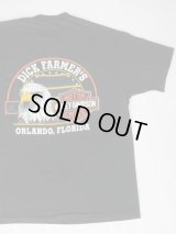 HARLEY DAVIDSON DICK FARMER'S OFFICIAL VTG T-SHIRT BLACK XL MADE IN USA