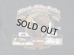画像3: 1991 HARLEY DAVIDSON STURGIS BLACK HILLS RALLY OFFICIAL VTG T-SHIRT BLACK XL MADE IN USA