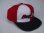 画像2: BUDDRY DRAFT VTG TRUCKER CAP RED×WHITE×BLACK MADE IN USA 