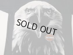 画像4: 1993 HARLEY DAVIDSON EAGLE HEAD LARGE PRINT OFFICIAL VTG T-SHIRT BLACK XL 