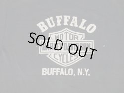 画像9: 91' HARLEY DAVIDSON OFFICIAL BUFFALO NY VTG T-SHIRT BLACK XL