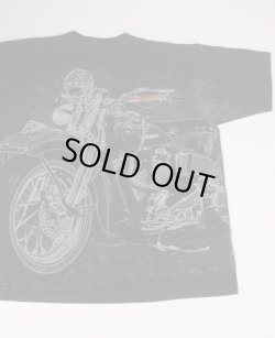 画像1: 1992 HARLEY DAVIDSON FULL PRINT OFFICIAL VTG T-SHIRT BLACK XXL