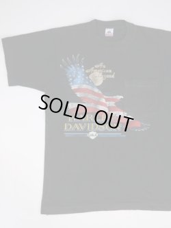 画像2: HARLEY DAVIDSON AN AMERICAN LEGEND OFFICIAL VTG POCKET T-SHIRT BLACK M 