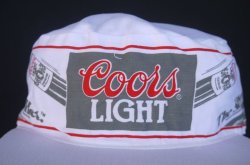 画像3: NOS COORS LIGHT BEER VTG SNAPBACK WORK CAP WHITE