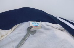 画像11: COORS LIGHT THE SILVER BULLET OFFICIAL VTG STADIUM JACKET NAVY L