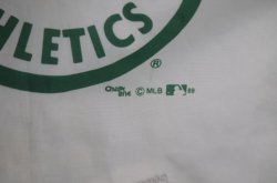 画像8: 89y OAKLAND ATHLETICS CHALK LINE VTG STADIUM JUMPER L