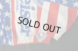 画像3: BUDWEISER OFFICIAL VTG STAR＆STRIPES COTTON JACKET L (2)