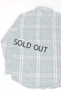 画像5: CARHARTT VTG COTTON FLANNEL SHIRT GREEN L MADE IN USA