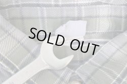 画像5: CARHARTT VTG COTTON FLANNEL SHIRT GRAY×GREEN XL