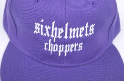 画像3: SIXHELMETS CHOPPERS TRUCKER CAP PURPLE×WHITE