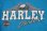 画像3: 1990 HARLEY DAVIDSON OFFICIAL VTG SWEATSHIRT TURQUOISE BLUE L