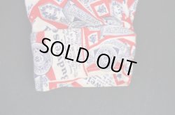 画像6: 70s BUDWEISER PATTERNED ALL OVER ZIPUP JACKET M