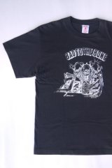 SS ENTERPRISES FRESNO "BAD TO THE BONE" VTG T-SHIRT BLACK L