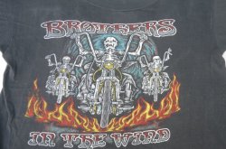 画像4: BROTERS IN THE WIND VTG T-SHIRT BLACK L