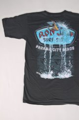 RONJON SURF SHOP VTG T-SHIRT BLACK PANAMA CITY BEACH S