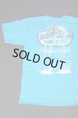 RONJON SURF SHOP VTG T-SHIRT AZURE BLUE M