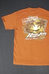 RONJON SURF SHOP VTG T-SHIRT DARK ORANGE M