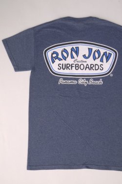 画像1: RONJON SURF SHOP VTG T-SHIRT MARBLED NAVY S