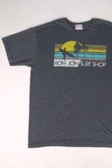 RONJON SURF SHOP VTG T-SHIRT MARBLED GRAY L