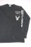 画像1: 80s HARLEY DAVIDSON OF ATLANTA,GA. VTG LONG SLEEVE POCKET T-SHIRT BLACK M (1)