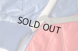 画像5: 80s R.V.I KARAVAN VTG PUFFY RACING JACKET BLUE×RED×WHITE L