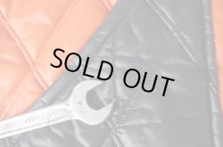 画像4: 80s SWINGSTER VTG PUFFY RACING JACKET ORANGE×BLACK×YELLOW M