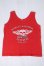 画像1: 80s HARLEY DAVIDSON OFFICIAL ROCKY MOUNTAIN SKULL VTG TANK TOP RED L (1)