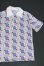 画像2: PABST BLUE RIBBON PATTERNED ALL OVER OFFICIAL VTG POLO SHIRT S  (2)