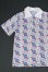 画像1: PABST BLUE RIBBON PATTERNED ALL OVER OFFICIAL VTG POLO SHIRT S  (1)