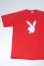 画像1: PLAYBOY RABBIT HEAD VTG T-SHIRT RED XL (1)