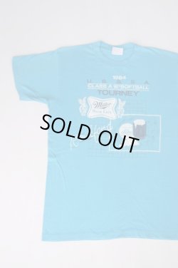 画像2: 1984 MILLER HIGH LIFE USSSA SOFTBALL TOURNEY VTG T-SHIRT LIGHT BLUE XL