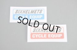 画像1: SIXHELMETS CYCLE EQUIP STICKER