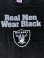 画像3: 90s RAIDERS OFFICIAL REAL MEN WEAR BLACK VTG T-SHIRT BLACK L (3)