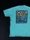 画像1: 80s QUIK SILVER VTG T-SHIRT TURQUOISE BLUE L (1)