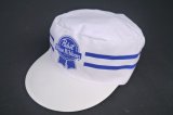 PABST BLUE RIBBON VTG WORK CAP WHITE