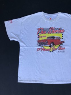 画像1: THE SHRINE 11TH ANNUAL CAR SHOW T-SHIRT WHITE XXL