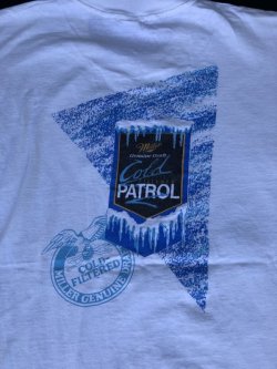 画像9: 90s MILLER GENUINE DRAFT COLD  FILTERED BEER VTG T-SHIRT WHITE L