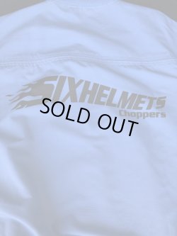 画像3: SIXHELMETS CHOPPERS DERBY STYLE JACKET LIGHT BLUE XXL