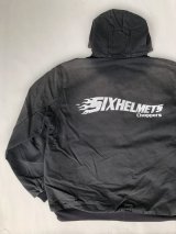 SIXHELMETS CHOPPERS ACTIVE HOODED JACKET FADED BLACK XL