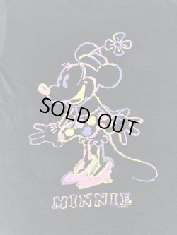 画像3: WALT DISNEY OFFICIAL  MINNIE VTG T-SHIRT BLACK S