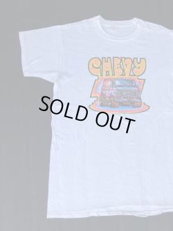 画像1: 1973 CHEVY VAN VTG T-SHIRT WHITE L