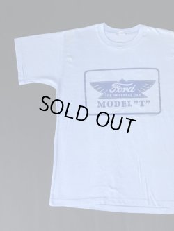 画像1: FORD THE UNIVERSAL CAR MODEL "T" VTG T-SHIRT LIGHT BLUE M