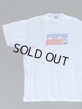 90s PEPSI OFFICIAL VTG T-SHIRT MADE IN USA MARBLED GRAY XL