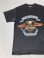 画像1: 1989 HARLEY DAVIDSON OFFICIAL BAR&SHIELD EAGLE LOGO VTG T-SHIRT BLACK L (1)