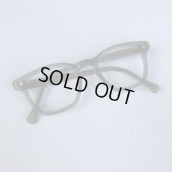 画像1: 60s AMERICAN OPTICAL VTG EYEWEAR CLEAR GRAY M