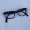 画像1: 60s AMERICAN OPTICAL VTG  EYEWEAR BLACK (1)