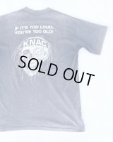 80-90s KNAC PURE ROCK 105.5 VTG T-SHIRT