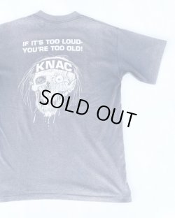 画像1: 80-90s KNAC PURE ROCK 105.5 VTG T-SHIRT